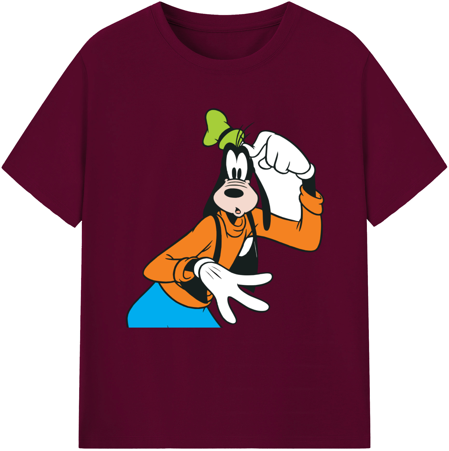 （画像用） ミッキーマウス Mickey Mouse レディースカジュアルプリントTシャツ（綿100％）
